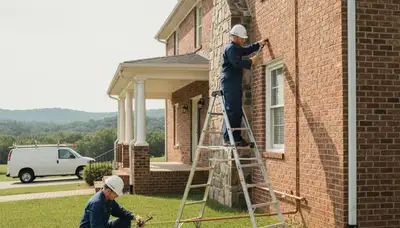 Plumber repairing pipes in Nashville, TN for plumbing repair service