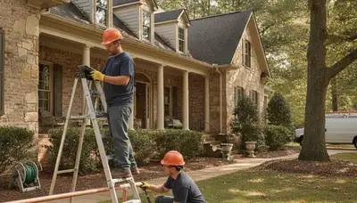 Plumbing repair technician serving Nashville, TN with professional pipe and leak repair service