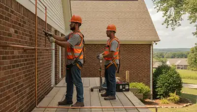 Nashville, TN plumbing repair service truck for emergency pipe and drain repairs