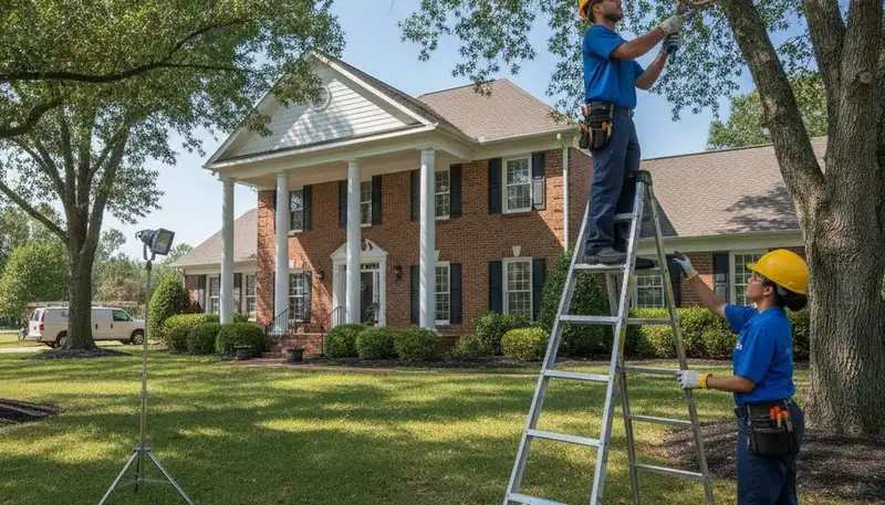 Plumbing repair technician serving Nashville, TN on an area service call