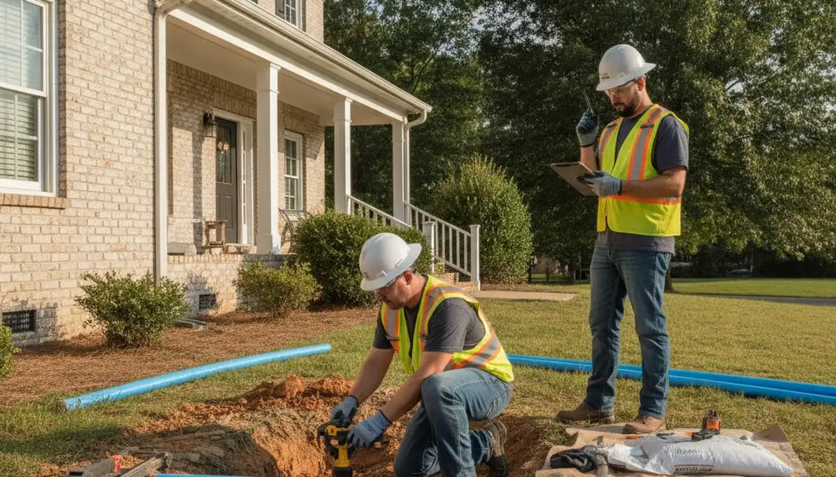 Nashville, TN plumbing repair technician providing fast residential pipe and leak repair services