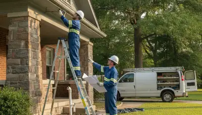 Nashville, TN plumbing repair service van for emergency leak and pipe repair