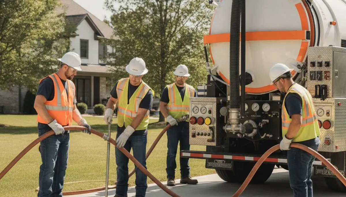 Septic pumping service for Nashville, TN homes by On Call Plumbers