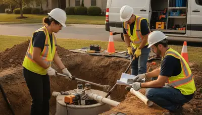 Septic repair service in Nashville, TN for home plumbing systems and slow drain issues