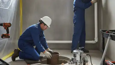Sump pump installation service for Nashville, TN home basement flood protection