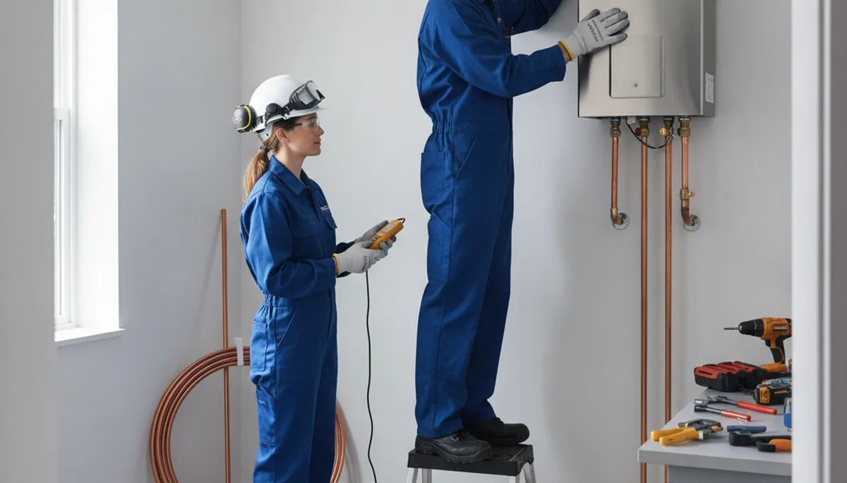 Tankless water heater installation service for Nashville, TN homes