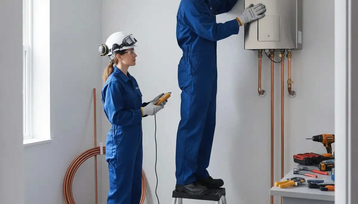 Tankless water heater installation service for Nashville, TN homes