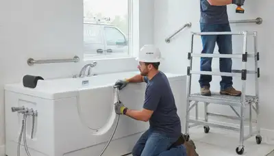 Walk-in tub installation for Nashville, TN homes by On Call Plumbers