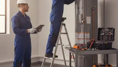Water heater repair service in Nashville, TN by On Call Plumbers for local homes