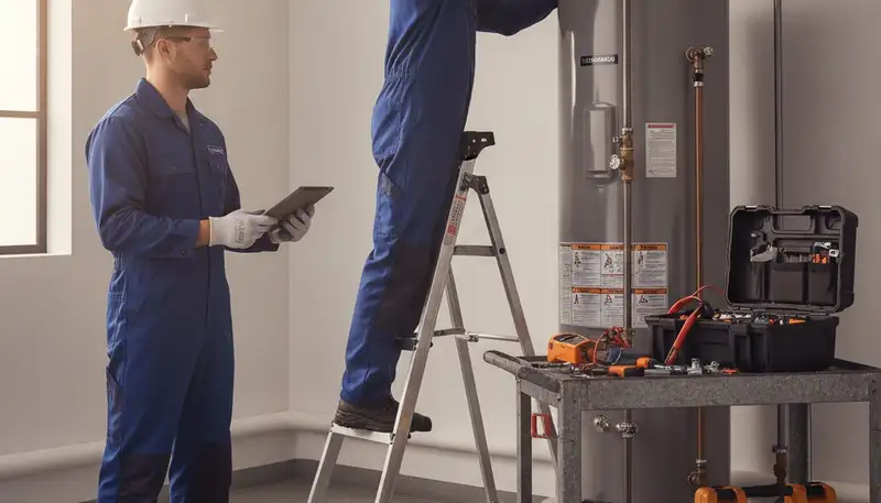 Water heater repair service in Nashville, TN by On Call Plumbers for local homes